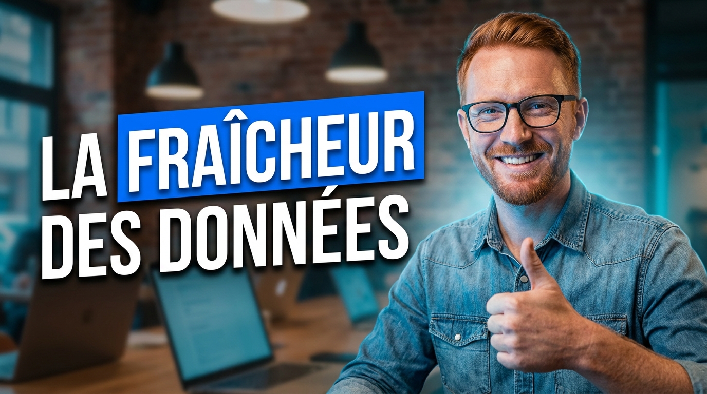 Fraîcheur des données B2B : pourquoi la mise à jour continue change tout