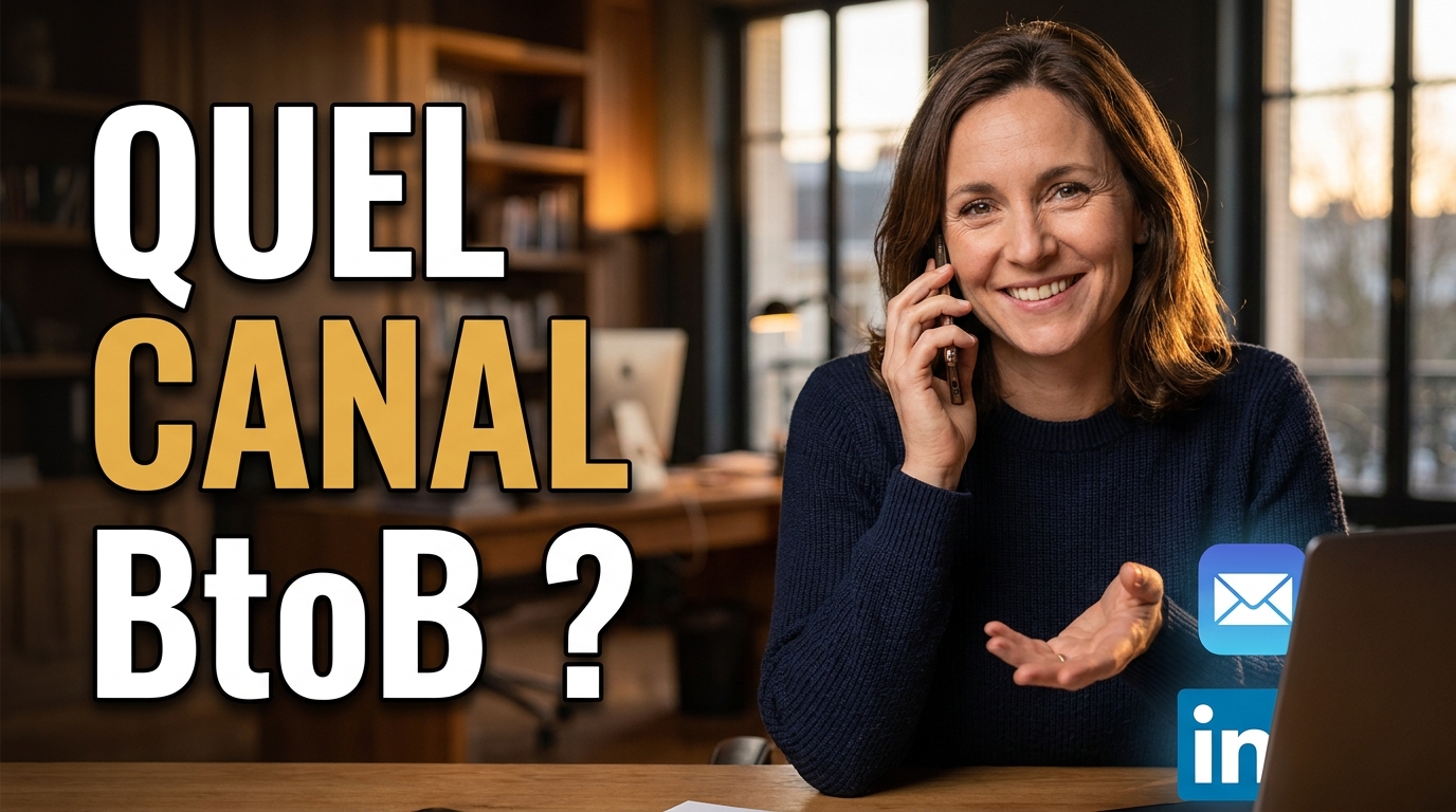 Prise de rendez-vous BtoB : téléphone, email, LinkedIn ou multicanal ?