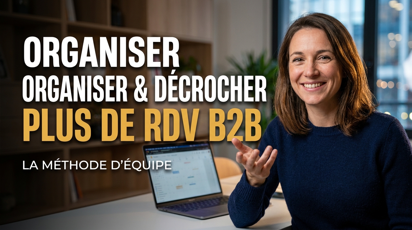 Prise de rendez-vous commerciaux B2B : organiser son équipe pour décrocher plus de RDV