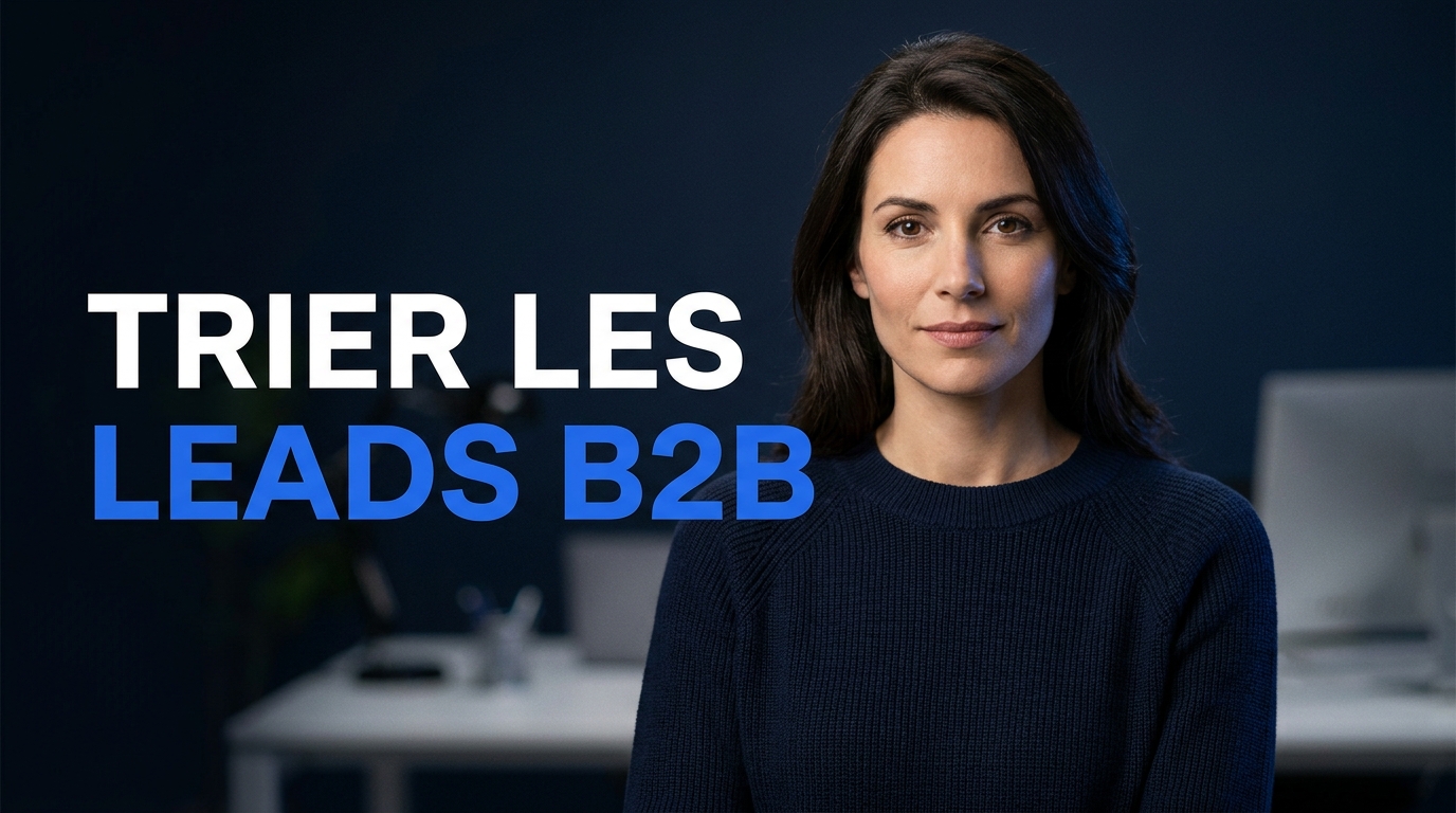 Qualification lead B2B : la méthode pour trier avant de contacter